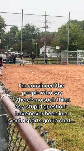 If your kids play youth sports you know what I’m saying… 🤣😂 #youthsports #groupchat #funnyvideos #foryou #dumbquestions 
