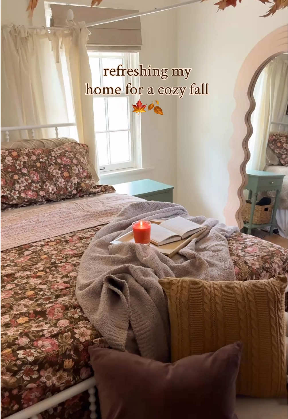 Sundays are for staying cozy at home. Refresh your space for fall with our picks in bedding, lounging and beyond. 📸:@Emily Welch #CozyVibes #HouseTour #CozyAtHome #DopamineDecor