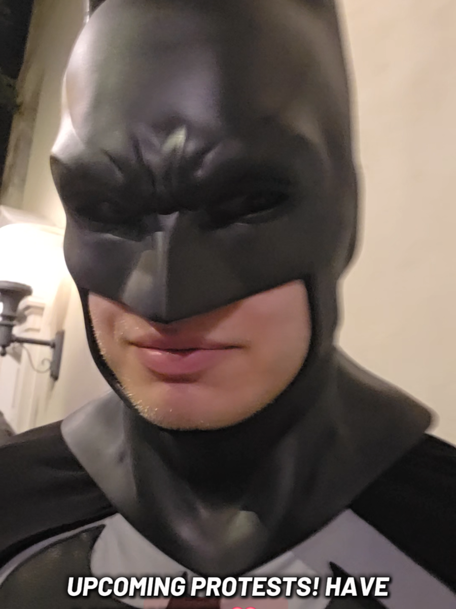 Last night the squad went downtown to celebrate Batman Day by helping the homeless. Check out Indivisible Upstate, 50501sc, and Democratic Women of Greenville County for more information of the upcoming protests we will be attending. For clarification: We are fighting for women's rights and pro-choice! @Greenville Spidey🕸️ @StormFromTheSouth  #yeahTHATgreenville #Community #Batman #Homeless #Activisim 