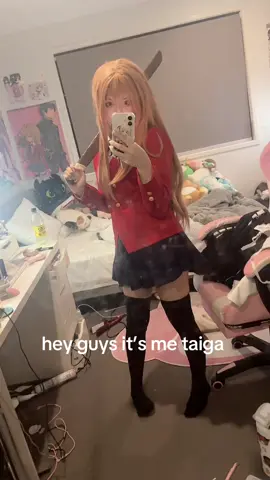dirty asss mirror #toradora #fyp #taigaaisaka #cosplay #taigacosplay