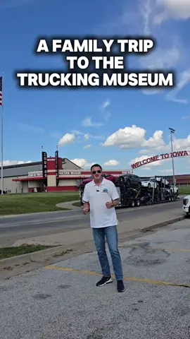 Showing a glimpse of history to my kids - the Trucking Museum at the Iowa 80 truck stop #automotive 