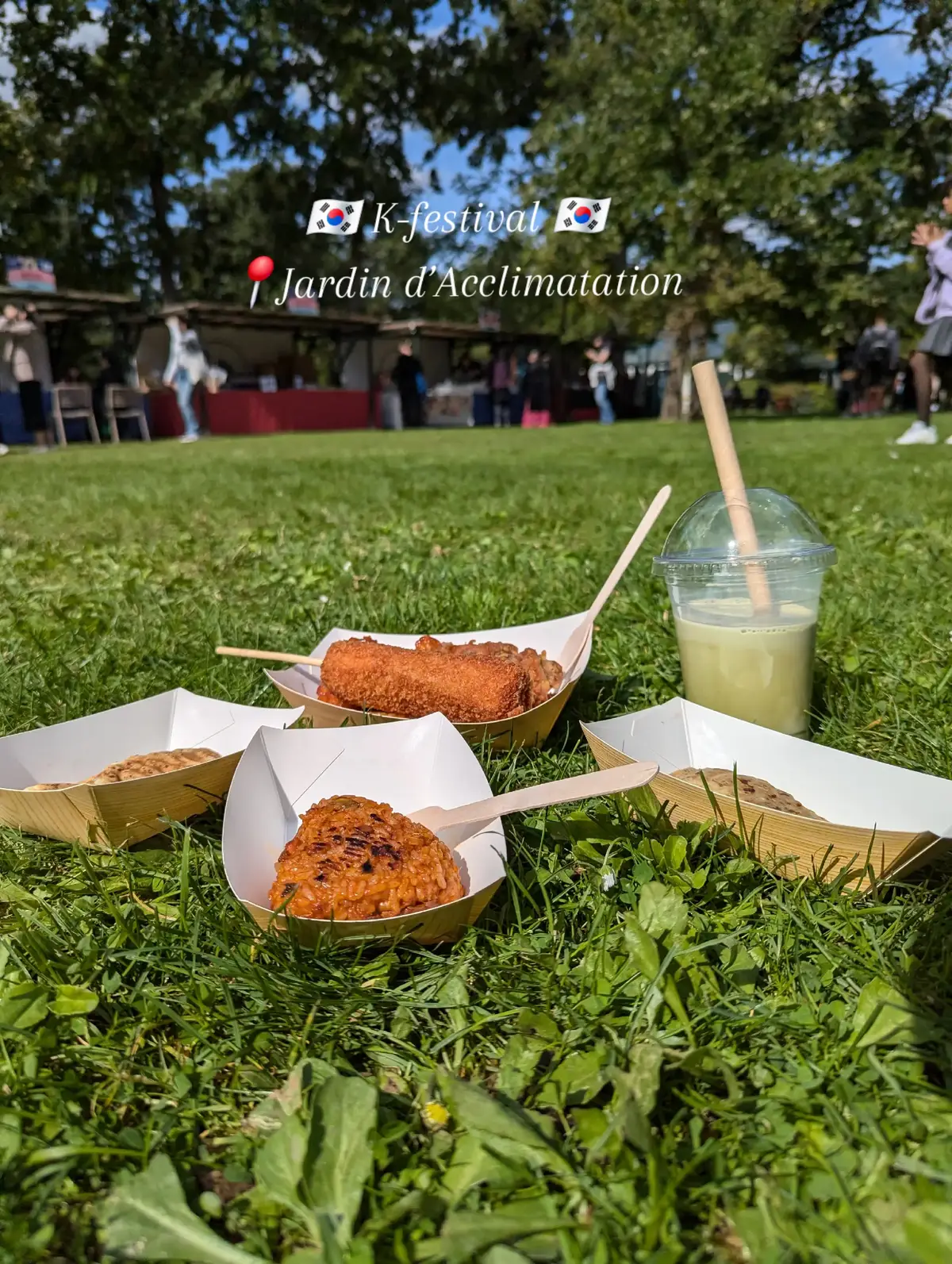 ✨️ A la découverte de la culture coréenne au @Le Jardin d’Acclimatation ✨️ #kpop #kfood #quefaireaparis #FoodLover 