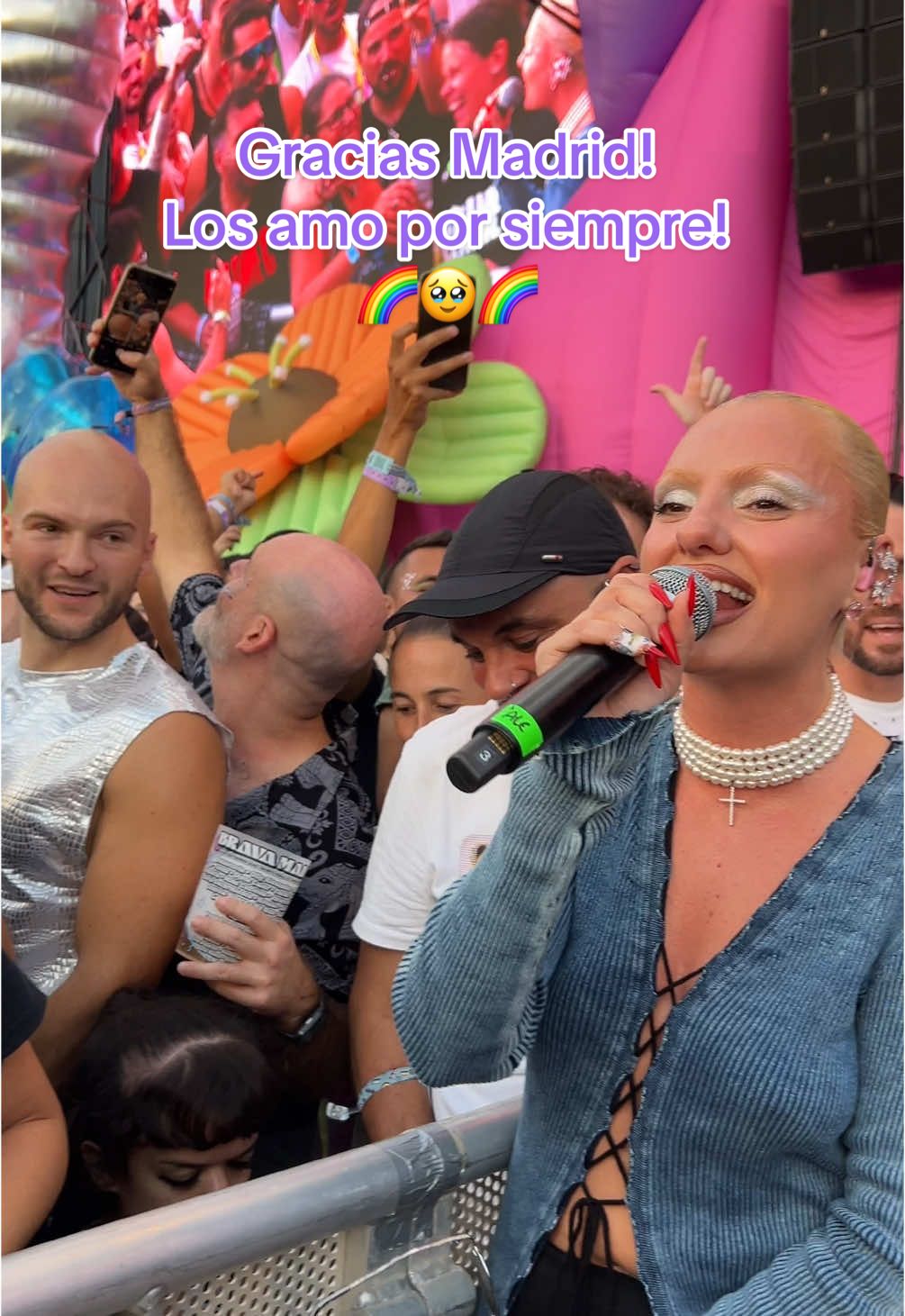 Fue incredible!!! Graciassss!!! 💫🌈💕🙏🏼🥹 #bravamadrid 