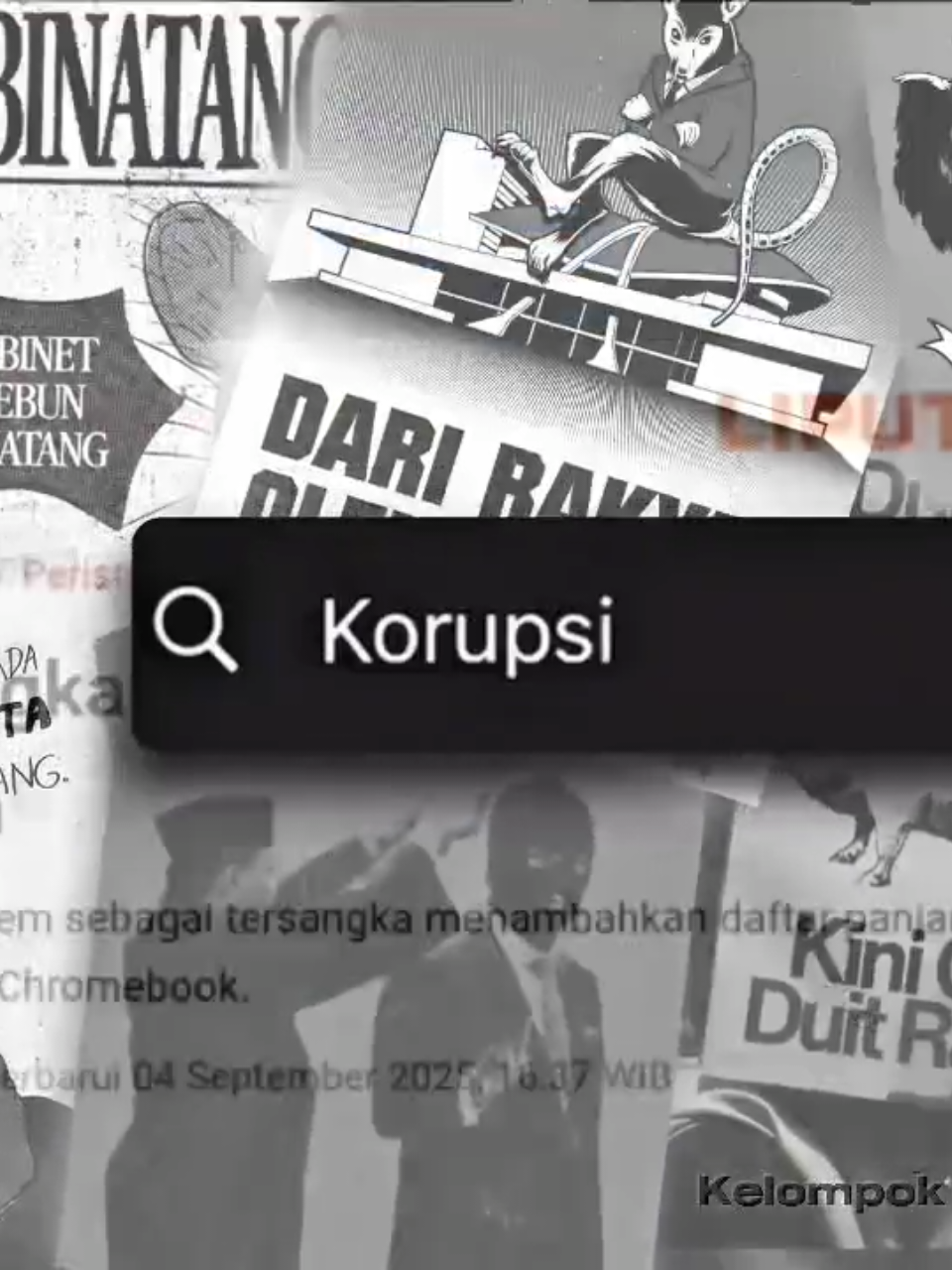 🎥 Video Kampanye Gerakan Anti Korupsi Melawan korupsi bukan hanya tugas aparat, tapi tanggung jawab kita bersama. Mari ciptakan bangsa yang bersih dan transparan! #AntiKorupsi #KampanyeEdukasi #Transparansi  Kelas C Gizi 2024 Universitas Siliwangi Lathifa Salihah Auliani Putri - 244102111101 M Briliant Ilham Pamungkas - 244102111075 Hubbi Saniatunisbi - 244102111104 @kosadi86 