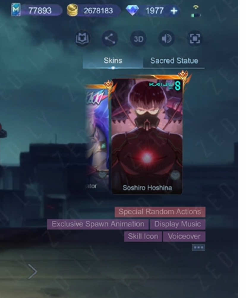 NOLAN x SOSHIRO HOSHINA ENTRANCE ANIMATION  | MLBB x KAIJU NO.8 [WHAT IF COLLAB] Ver. 2 Edit #mobilelegendsbangbang #mobilelegends #mlbb #ml #mlbbttofficial #mlbbtiktok #mlbbcreatorcamp #mlbbcreatorbase#mlbbcontentcreator #mlbbcontent #mlbbcollab #mlbbedit #mlbbnewskin #nolan #nolanmlbb #nolantiktok #kaijuno8anime #kaijuno8 #soshirohoshina#anime #animeedit #fyi #fyipシツ #trending  Note: NOTHING is OFFICIAL, this is only a FAN EDIT. [Such animations came from the game called 