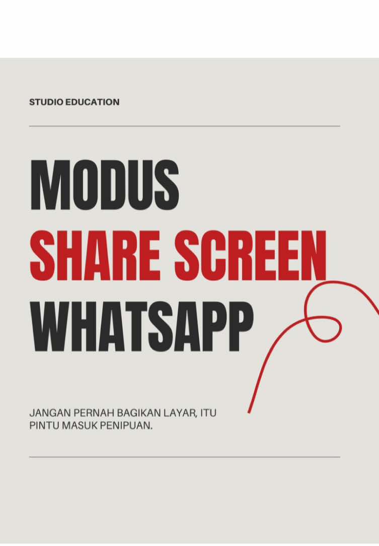 awas modus penipuan share screen whatsapp bikin data pribadi bocor
