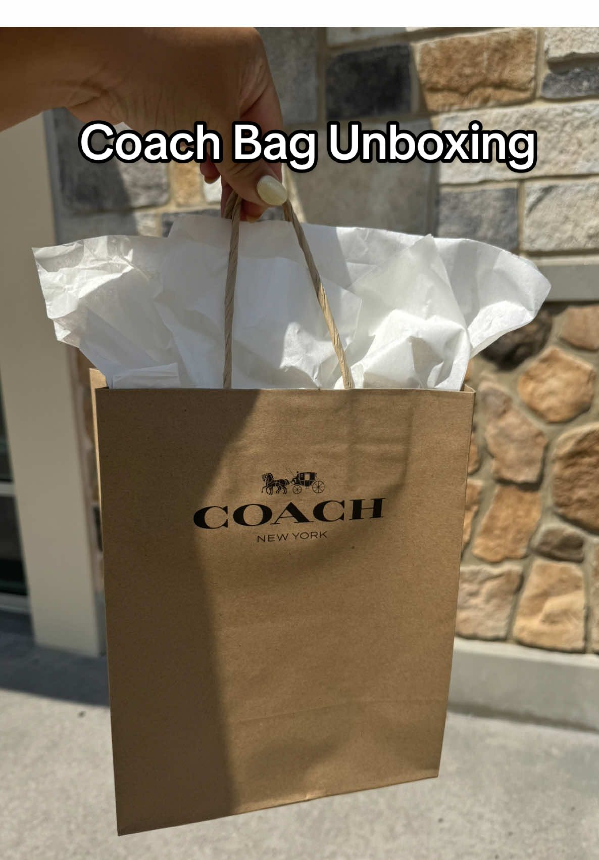 The Klare Crossbody Bag in Signature Canvas 🤎 #coach #fypシ #unboxing #haultok #coachklarecrossbody @Coach  