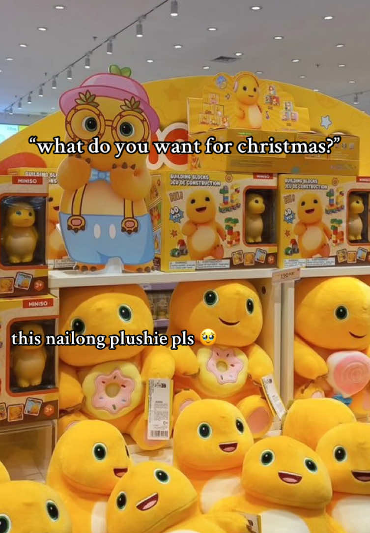 tag someone ✨💛 this is your sign #fyp #nailong #yellowdino #plushies #christmas 