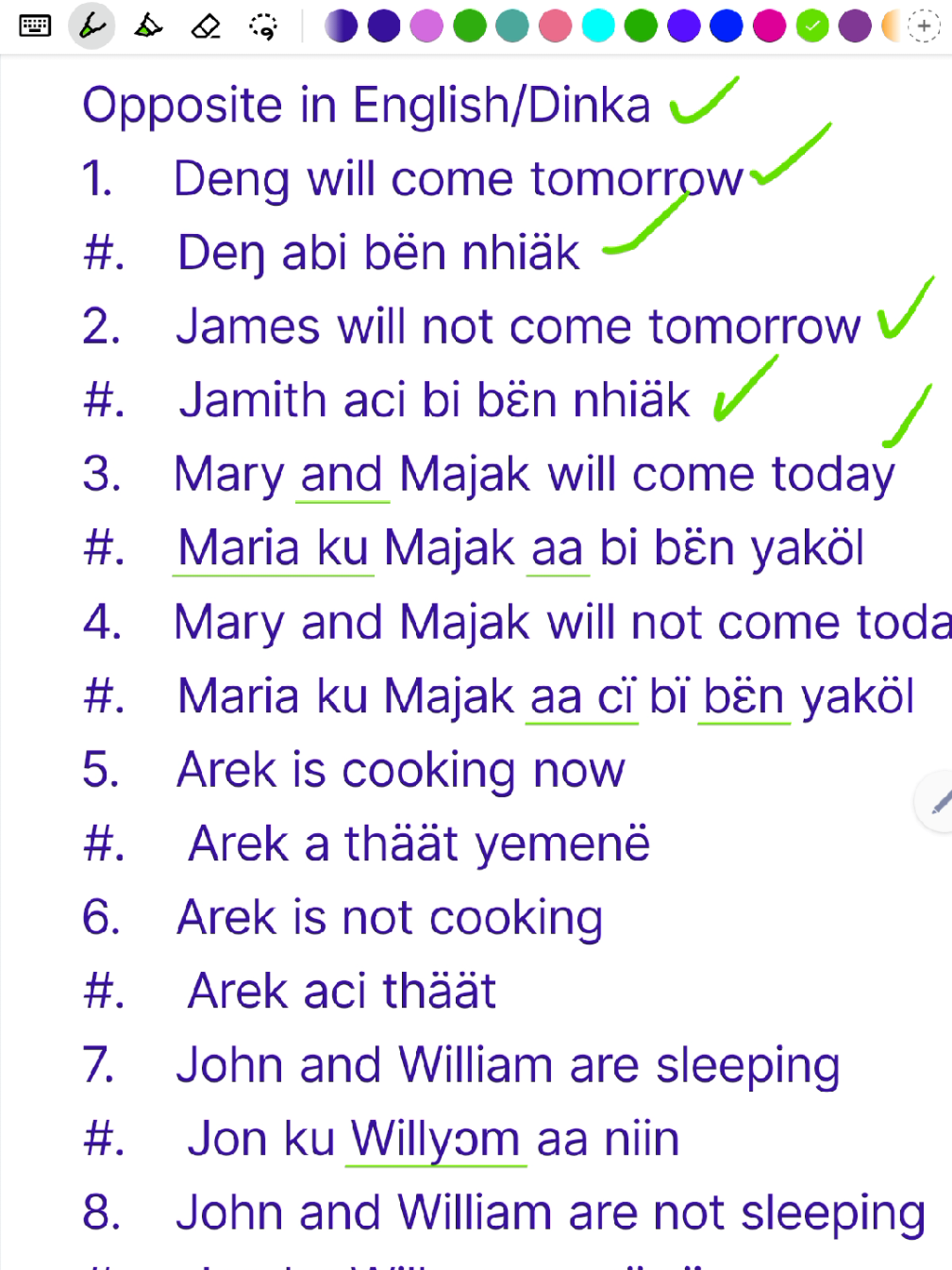 Opposites in Dinka language and English translations. #opposites #dinka #english #southsudanesetiktokers🇸🇸🇸🇸🇸🇸 