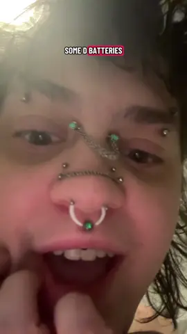 Piercings aren’t magnetic and they’re surgical grade so they don’t go off in metal detectors or MRIs but magats aren’t very known for fact checking 