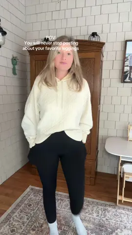 Buttery soft leggings just dropped on TikTok and they are a 10/10  #buttersoftleggings #leggings #OOTD #highwastedleggings 