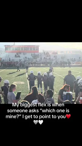 Seeing you flourish in this sport has been so amazing to see. Watching you becoming stronger, faster and more confident out on that field every week is so inspiring! I am so proud of you, you were made for this🤍 With all my love, your bonus mama🤟🏼 #football #footballmom #99 #fyp 