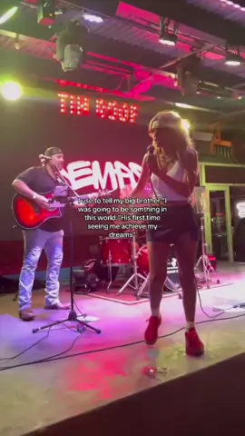 I like to think I’m cool because of him🥺❤️he surprised me at my show in FL  #demps #tour 