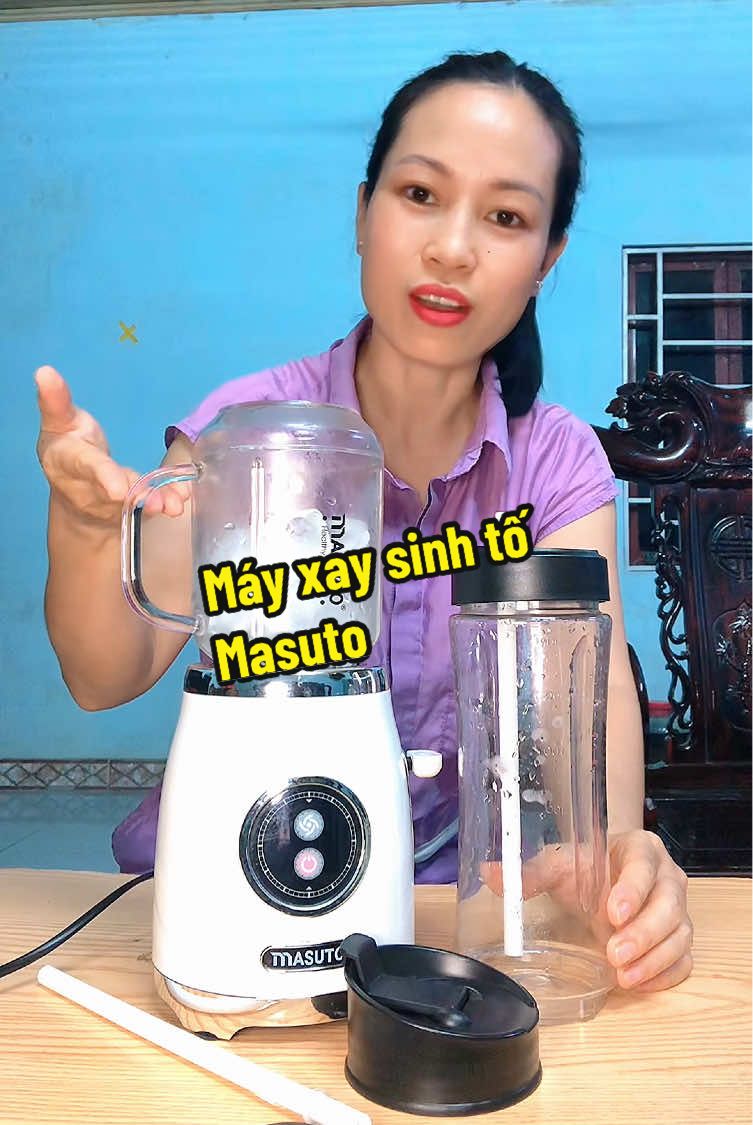 Máy xay sinh tố siêu khoẻ Masuto #phuongchipss #mayxaysinhto #mayxaydanang #dungcuphache #giadungtienich 
