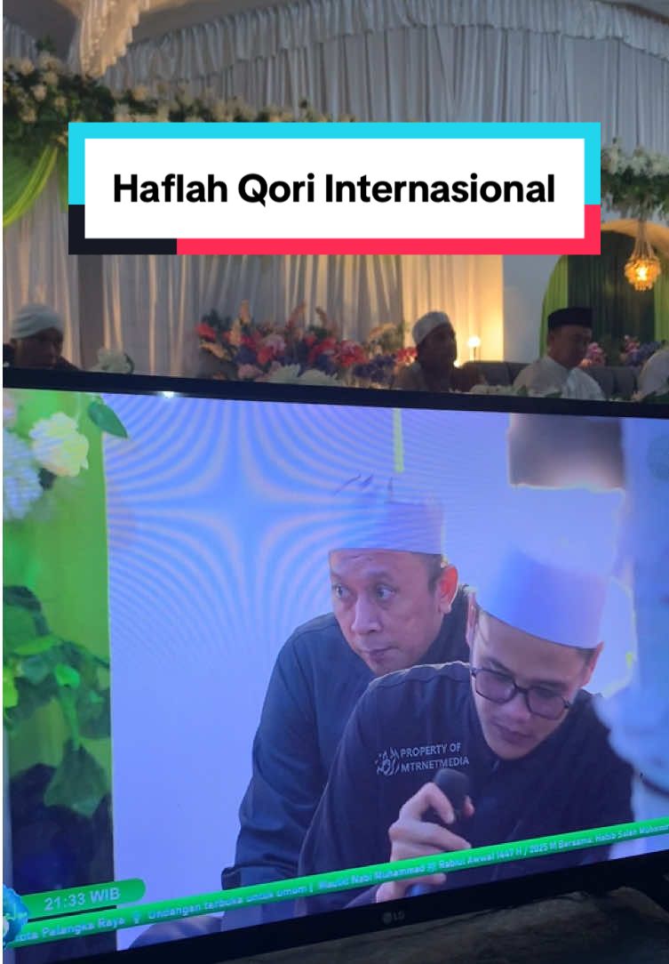 Haflah peringatan Maulid Nabi Muhammad bersama KH. Sidiq Mulyana (Qori Internasional) Lokasi : Majelis Ta’lim Anwarul Hidayah Jl. Jati Ujung Kota Palangka Raya  #qori #qoriah #qoripalangkaraya #tilawah #quran 