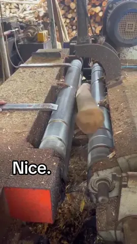 How wooden poles are made 👀 #tutorial #craft #satisfying #asmr #woodworking 