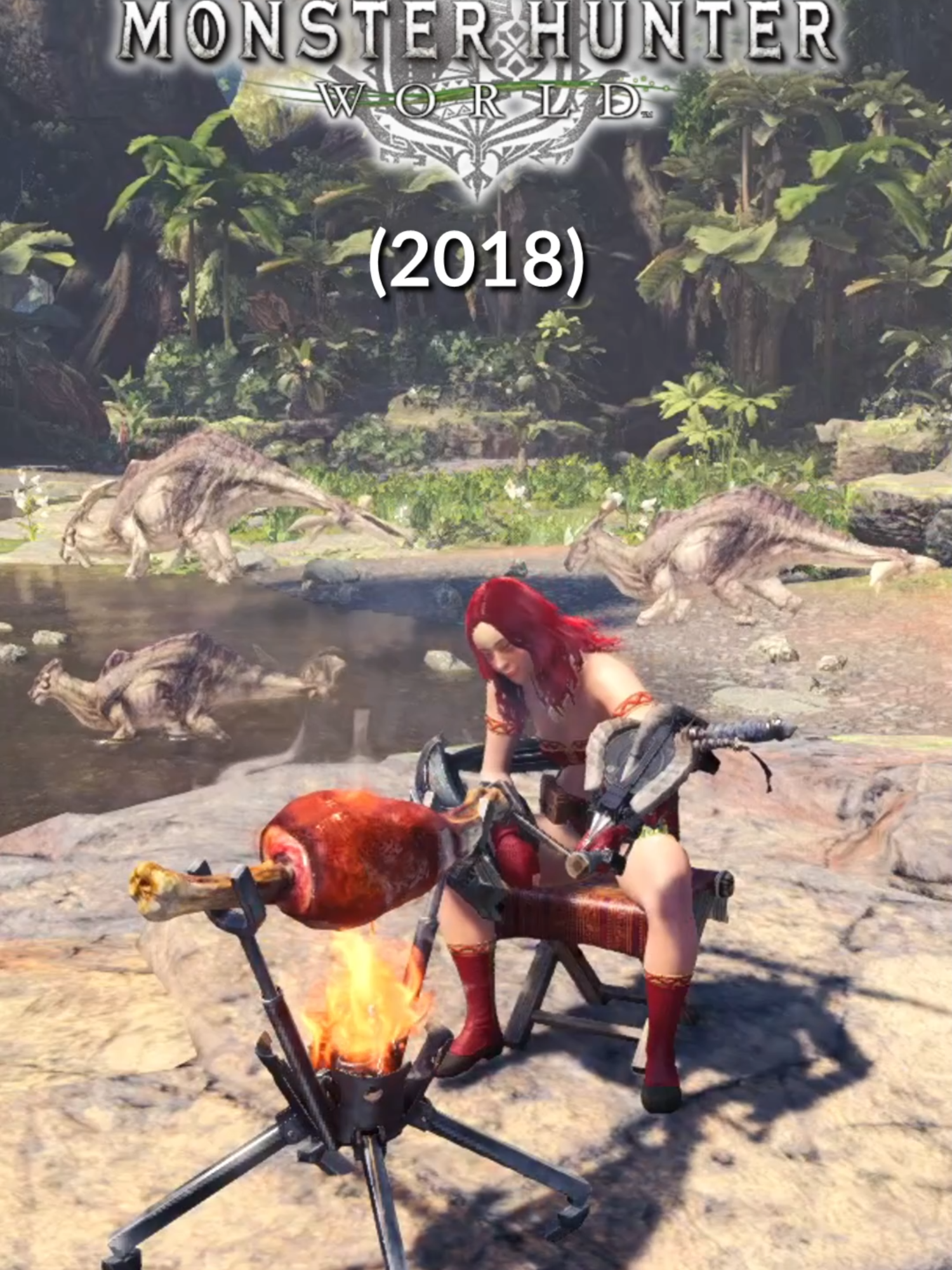 Evolution of the BBQ Spit in Every Monster Hunter Gen #monsterhunter #gaming