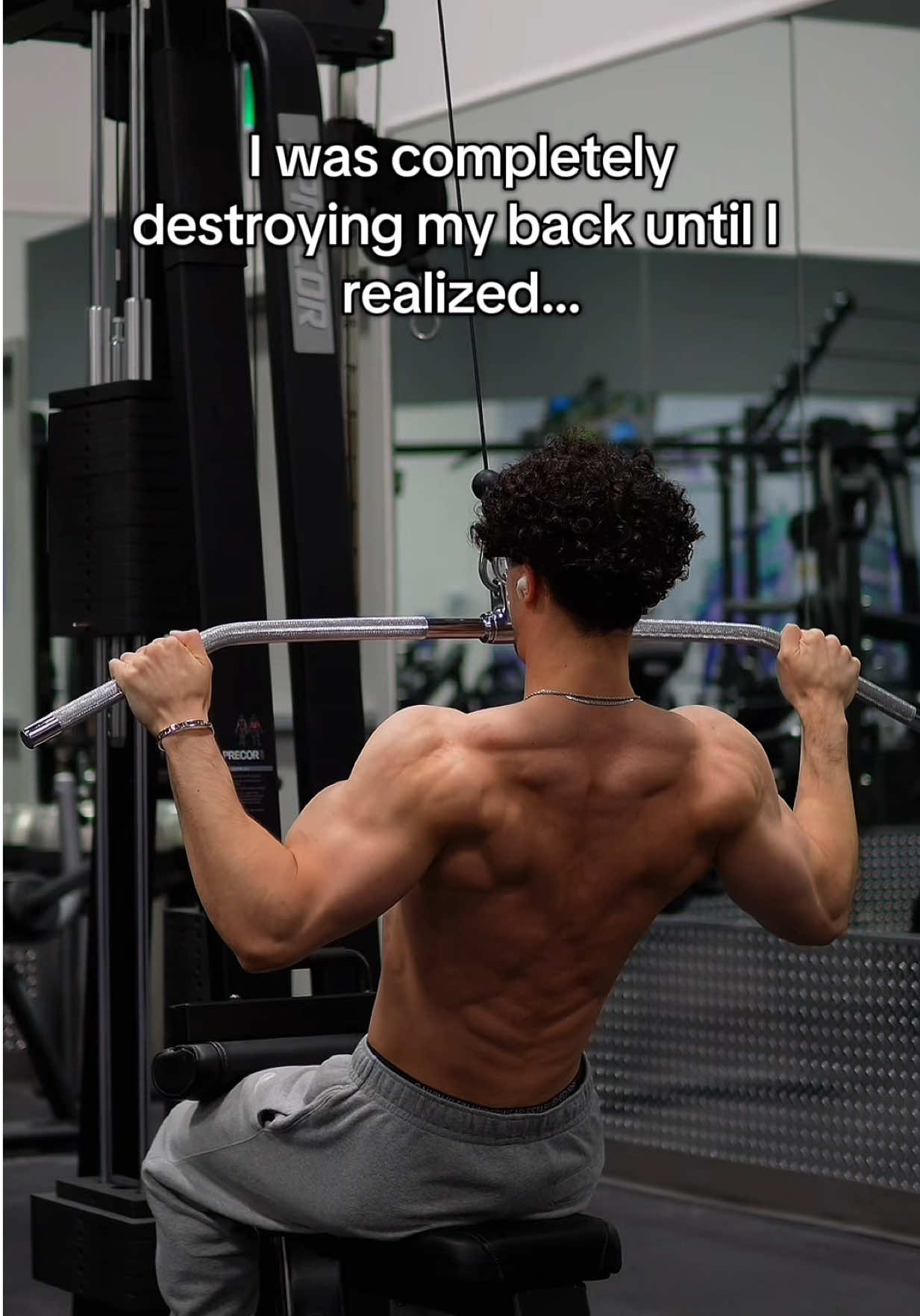 I was destroying my back until I realized… 🦾 Join the journey 🤝
