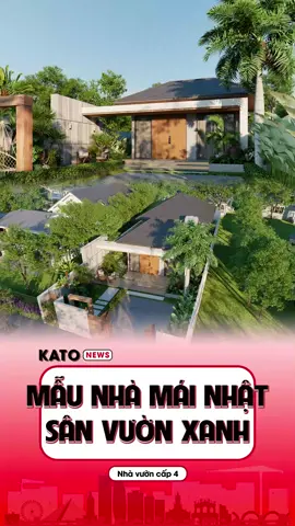 Nhà cấp 4 sân vườn chỉ 900tr. #nhavuondep #nhacap4 #katothietke #katodesign #xuhuong 
