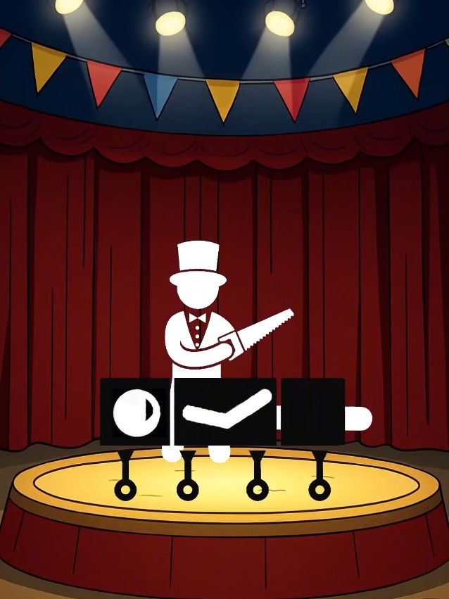 The story of a magic show gone wrong #truestory #horrortok #horrorstories #scary #analoghorror 