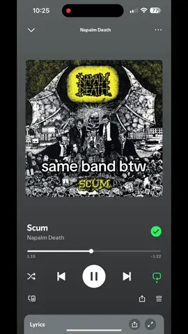 napalm dihh #metal #grindcore #napalmdeath #fyp 