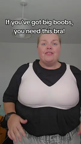 Honestly this is the most comfortable bra I've ever had and it actually holds your boobs up.   #bra #comfybra #plussizebra #plussize #tiktokshop 