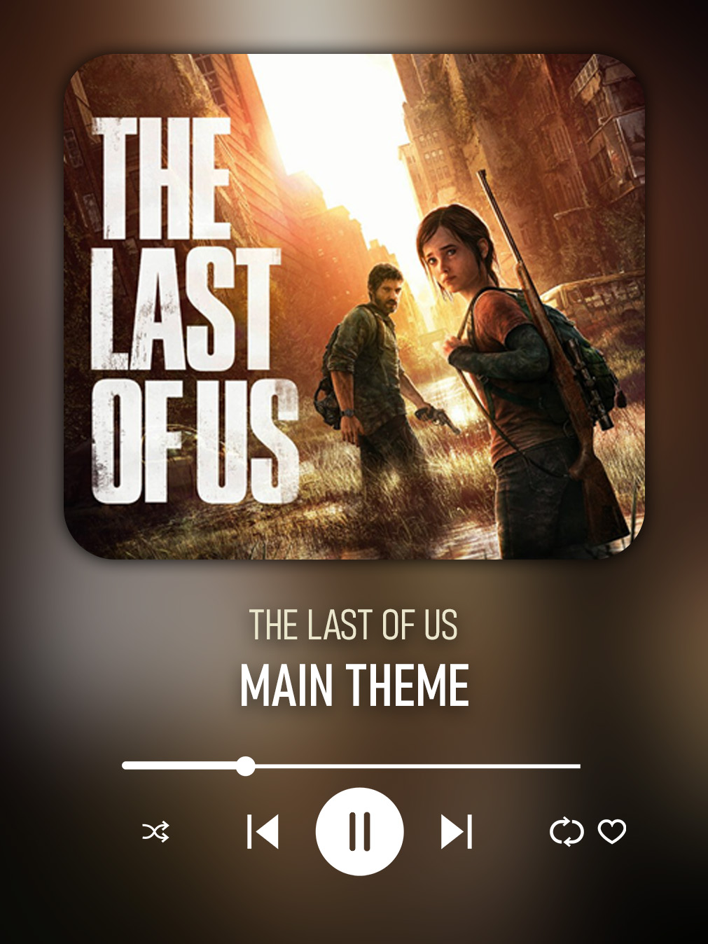 🎶 The Last of Us - Main Theme 🎮 #videogamemusic #gamemusic #soundtrack #ost #fyp#thelastofus #playstation #elliewilliams
