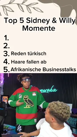 Die besten Sidney & Willy Momente | Best Of | Top 5 #willy #niklaswilson #sidneyeweka #momente #streamer 