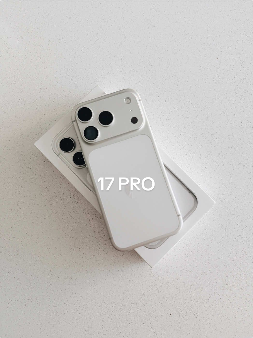 Just unboxed my new iPhone 17 Pro 📱Would you upgrade or keep your current one?  #iphoneunboxing #apple #iphone17pro #newiphone 