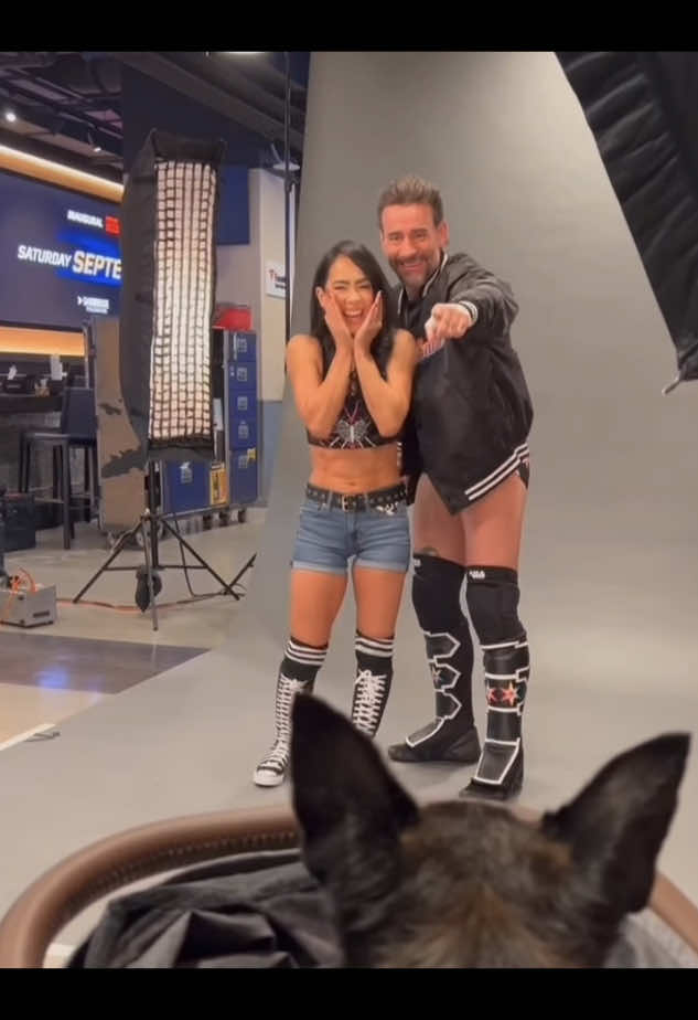 CM Punk, AJ Lee and Larry having their pictures taken before Wrestlepalooza  Release the photos NOW!!! #cmpunk #ajlee #larry #WWE #wrestlepalooza 