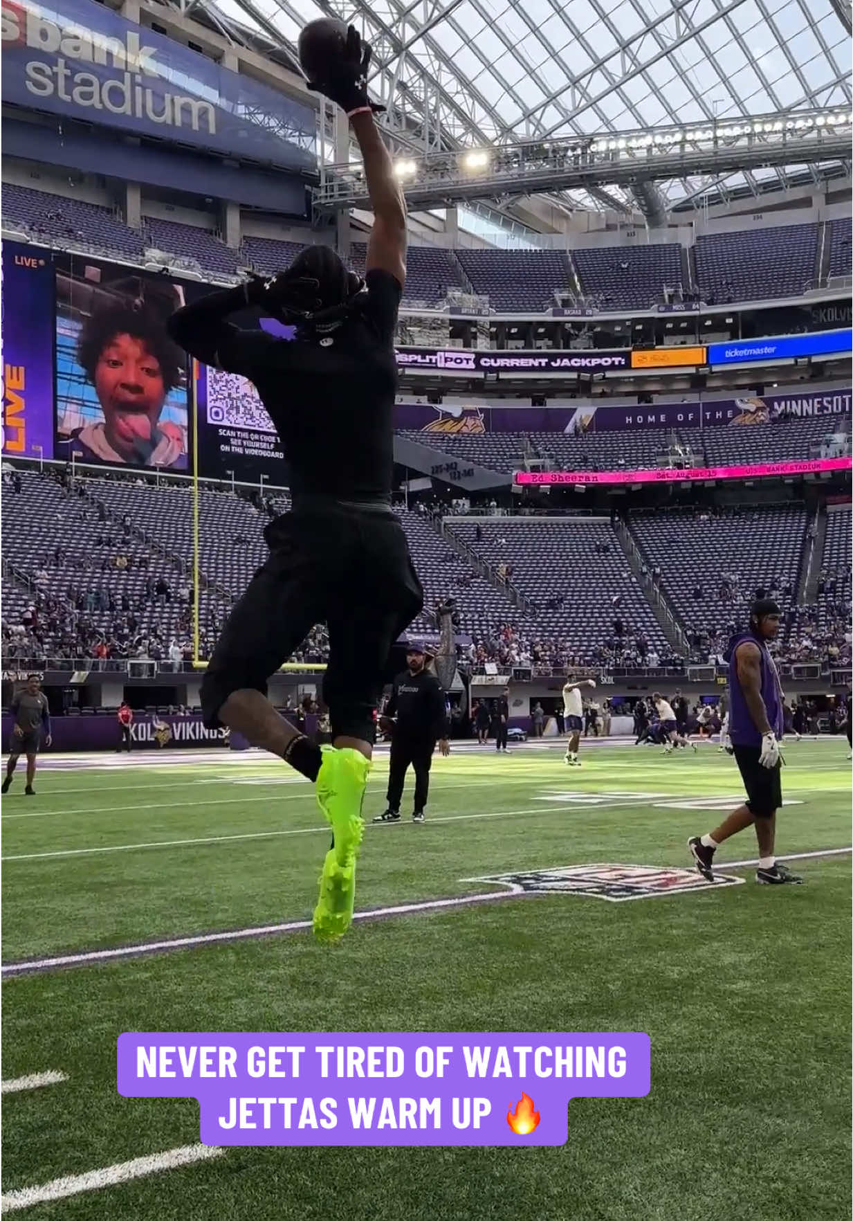 always unreal #justinjefferson #nfl #minnesotavikings 