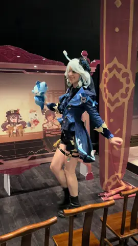 ngl I prefer it …  #hoyocreators #TeyvatExpo #furinacosplay #Baizhu #demonslayer 