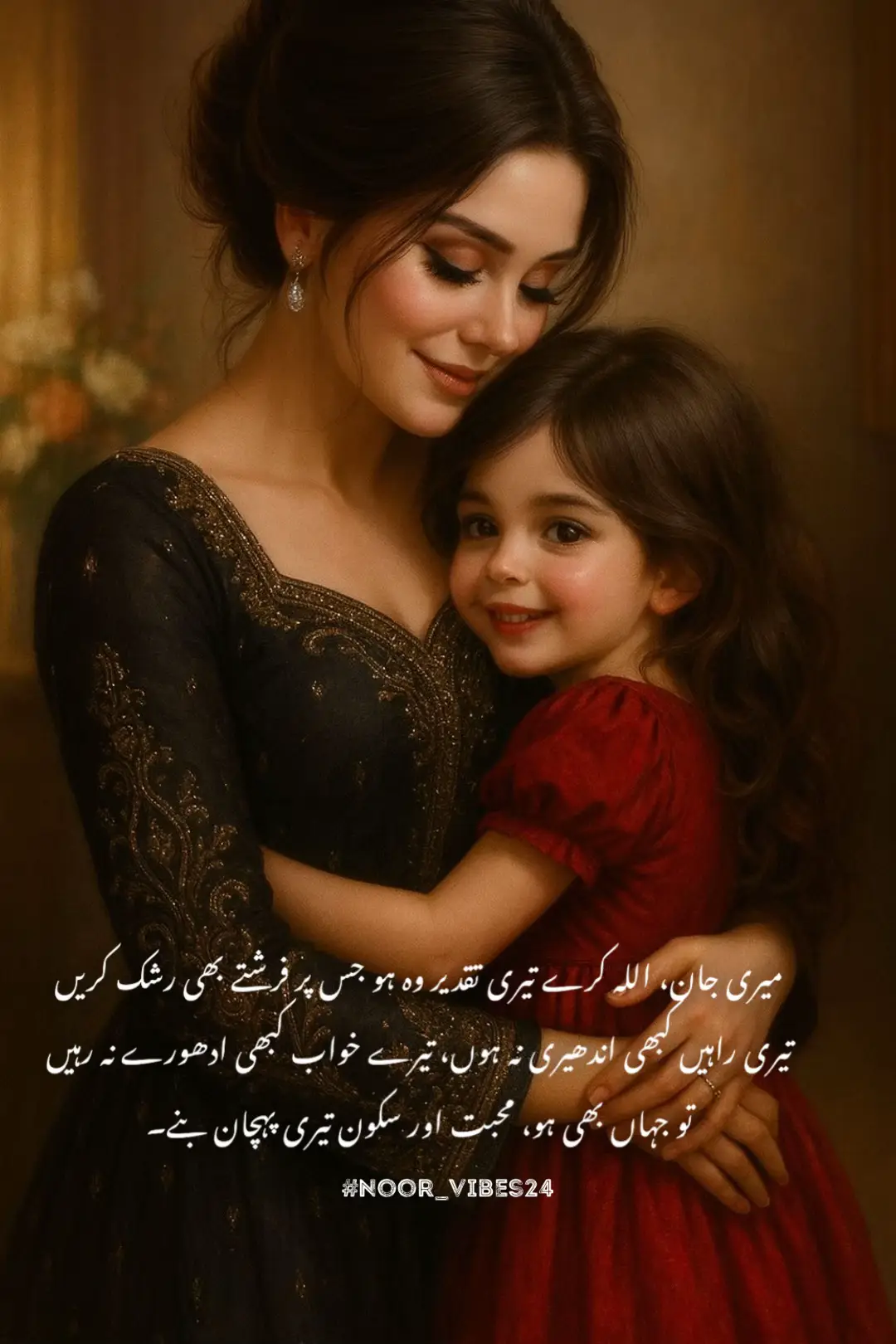 #maa #beti #rahmat #noor_vibes24 