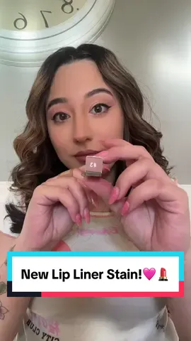 New peel-off lip liner stain! Get yours now on TikTok shop through the orange cart below!☺️🩷 #cosmetics #makeup #makeupreview #tiktokshop #fyp 