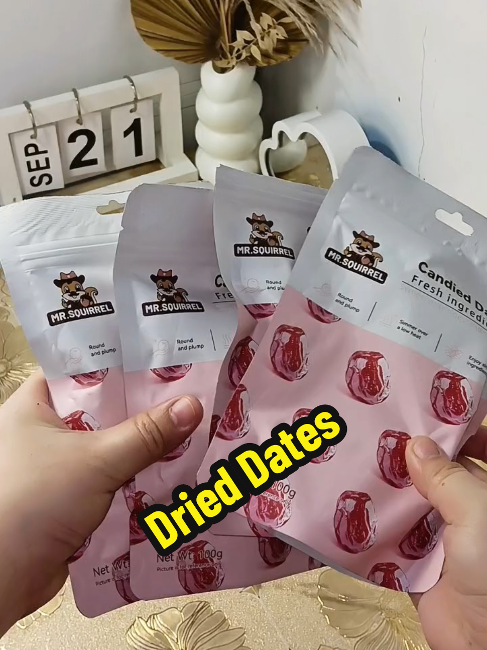 BUY 2 TAKE 2 Dried Dates Mr. Squirrel Candied Dates Organic Healthy Snacks. #healthysnacks #drieddates #mrsquirreldrieddates #healthyfood #driedfruit #drieddatesfruit 