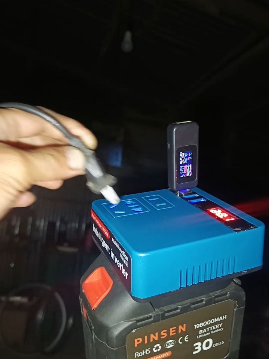 hindi kana kakabahan pag meron kang, intelligent inverter nato,. maski pag biglang brownout.  #intelligentinverter  #cordlessinverter  #inverter 
