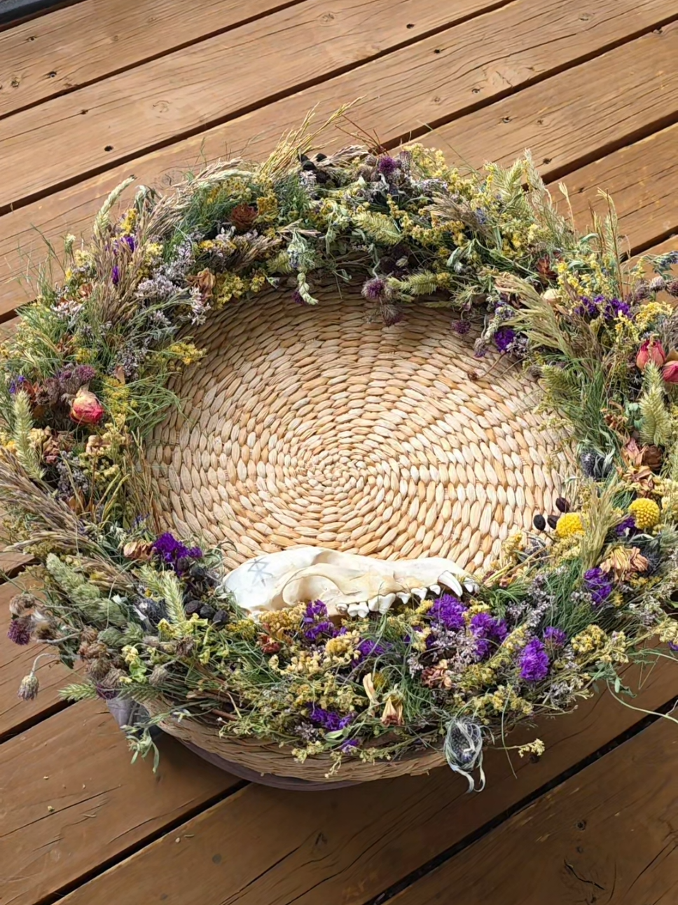 new wreath for the #Equinox #blessed #autumn everyone 