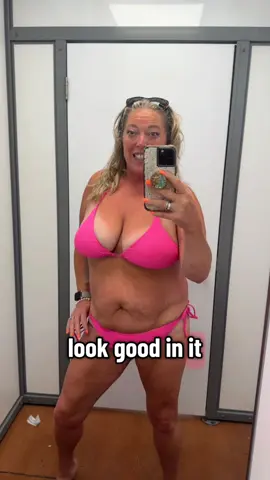 grandma's favorite bikini color but are the bottoms too small for me? #bikini #grandma #olderwomen #fashion #swimsuit 