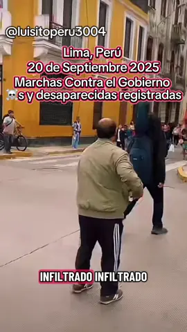 Lima, Perú, 20 de Septiembre 2025 marchas contra el gobierno de Dina Boluarte. ☠️ y desaparecidas registradas #peru🇵🇪 #paratiiiiiiiiiiiiiiiiiiiiiiiiiiiiiii #lima #fyp #foryoupage 