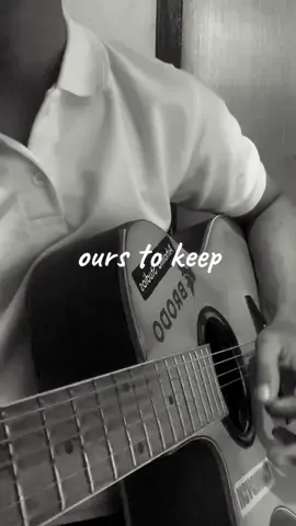 ours to keep #cover #coversong #guitar #ourstokeep #fyp 