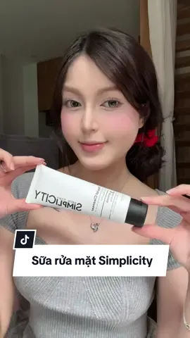 Ngừi iu tui là thích em sữa rửa mặt Simplicity này lắm lunn #menstaysimplicity #skincare #tips #fyp #viral 
