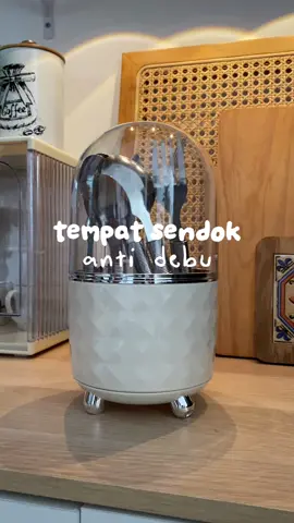 Tempat sendok amtidebu 😍 cek keranjang aku ya #tempatsendok #tempatsendokgarpu #tempatsendokputar #tempatgarpu #tempatsendoktertutup 