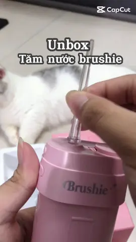 Brushie phiên bản cải tiến mới chất lượng mà giá lại rẻ hơn cả bản cũ nhen. #thichriviu #tamnuoc #brushie #chamsocrangmieng #LearnOnTikTok 