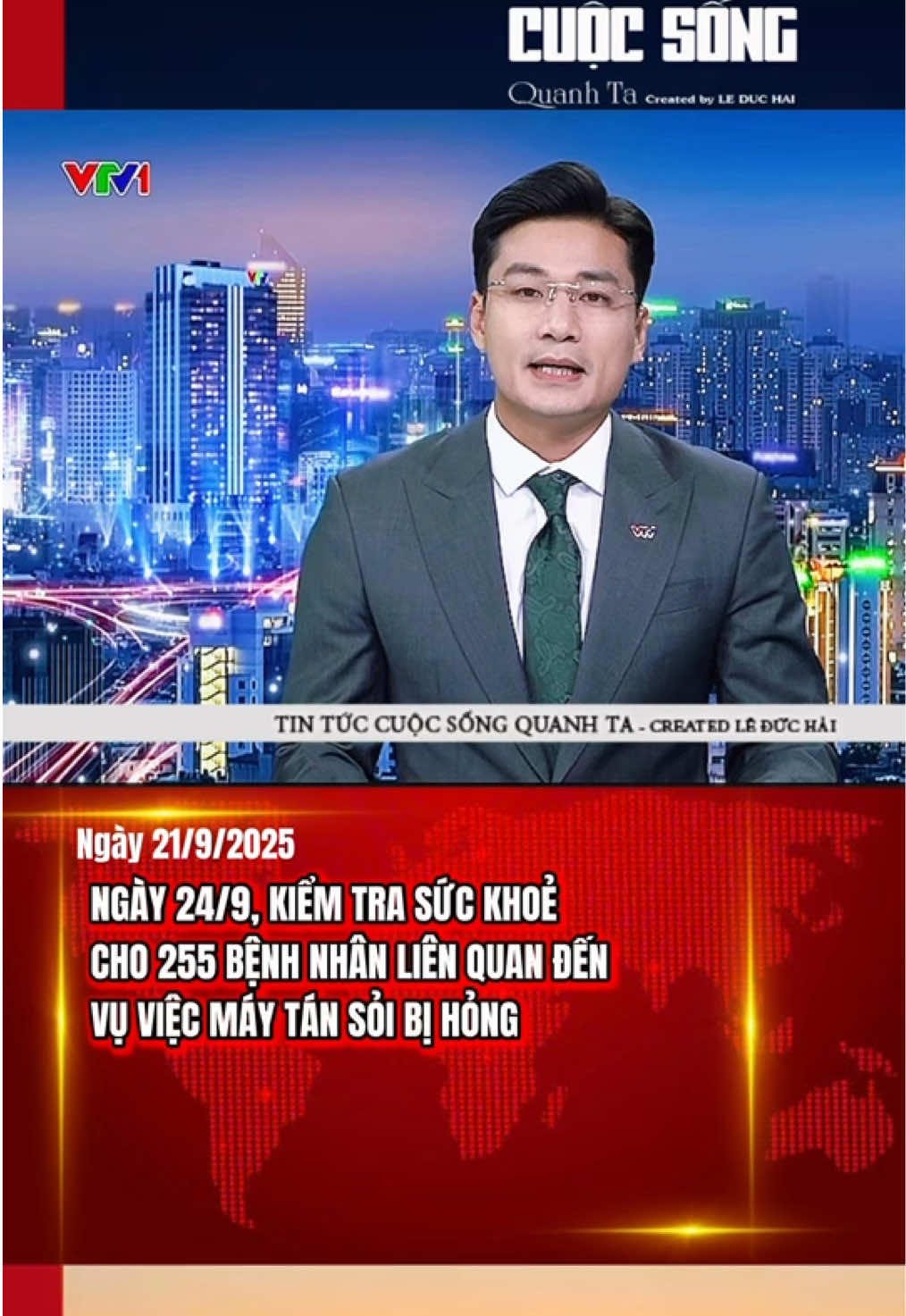 Ngày 24/9 Bệnh viên Đa khoa vùng Tây Nguyên sẽ kiểm tra sức khoẻ cho 255 bệnh nhân liên quan đến vụ việc máy tán sỏi bị hỏng nhưng vẫn kê khai tán sỏi cho bệnh nhân. #cuocsongquanhta #tintuc #vtv #maytansoi #benhviendakhoavungtaynguyen 