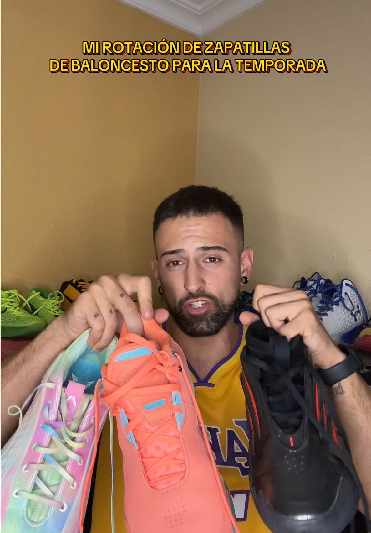 ESTÁ ES MI ROTACIÓN DE ZAPATILLAS DE BALONCESTO PARA ESTA TEMPORADA 25/26 #basketball #sneakers #baloncesto #zapatillas #basket 