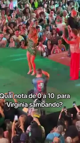 De 0 a 10 o quanto a Virgínia arrasou no samba? Não deixe o samba morrer #virginiafonceca #samba #foryoupage #humor #danca 