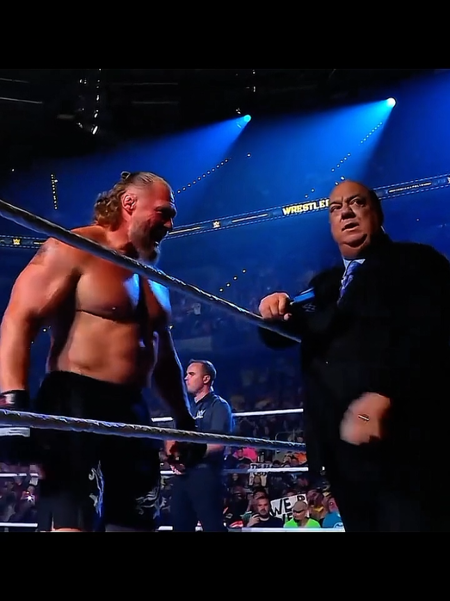 Brock Lesnar And Paul Heyman Reunited at wrestlepalooza 😱🔥 #WWE #Brocklesnar #johncena #viral #foryou 