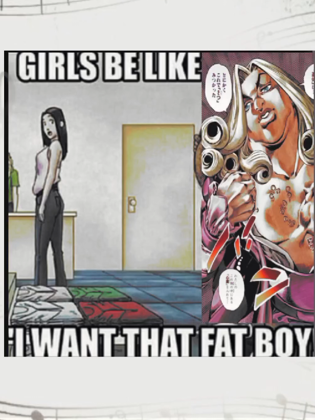 tired of pretending i don't want fat valentine in two days omg....   inspired by @ashlovesfunnyvalentine !! #funnyvalentine #funnyvalentineedit #steelballrun #jjbaedit #sbr 