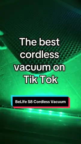 The BELIFE S8 is one of the best vacuums I have ever reviewed on tik tok shop. This vacuum has 45KPA, up to 65 minute run time, 600 W, tangle free brush, 1.6 L bin, green dust, detection, light, LED screen, touchscreen, four different modes, an auto intelligent mode.  ##cordlessvacuum ##tiktokshoprestock ##septemberrestock ##tiktokshopcreatorpicks ##spotlightfinds