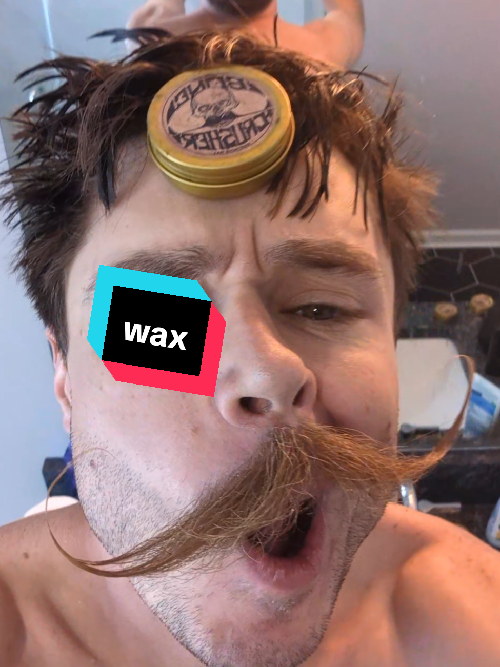 Deathgrip Bone Crusher Handle Mustache wax 